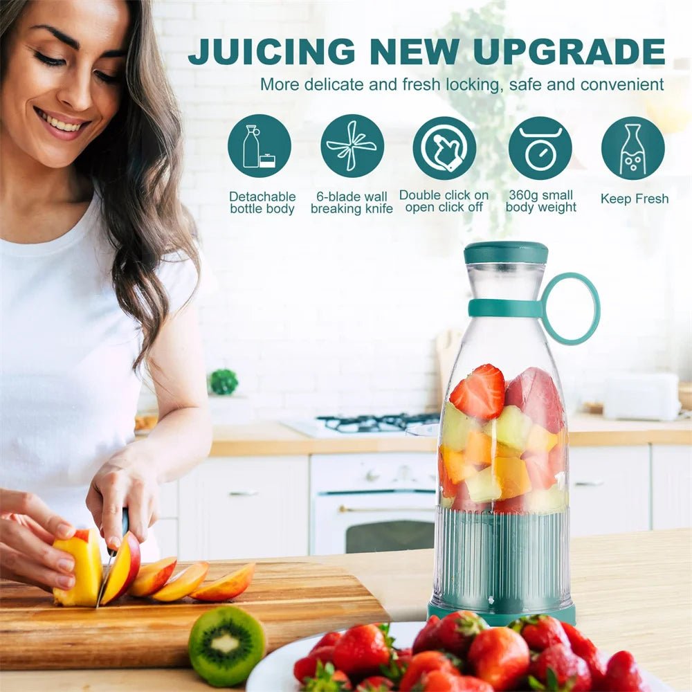 Mixeur portable,Le Nomade Mixer, Le Mini-Mix Juicer bottle blender juice - On Cuisine Où?